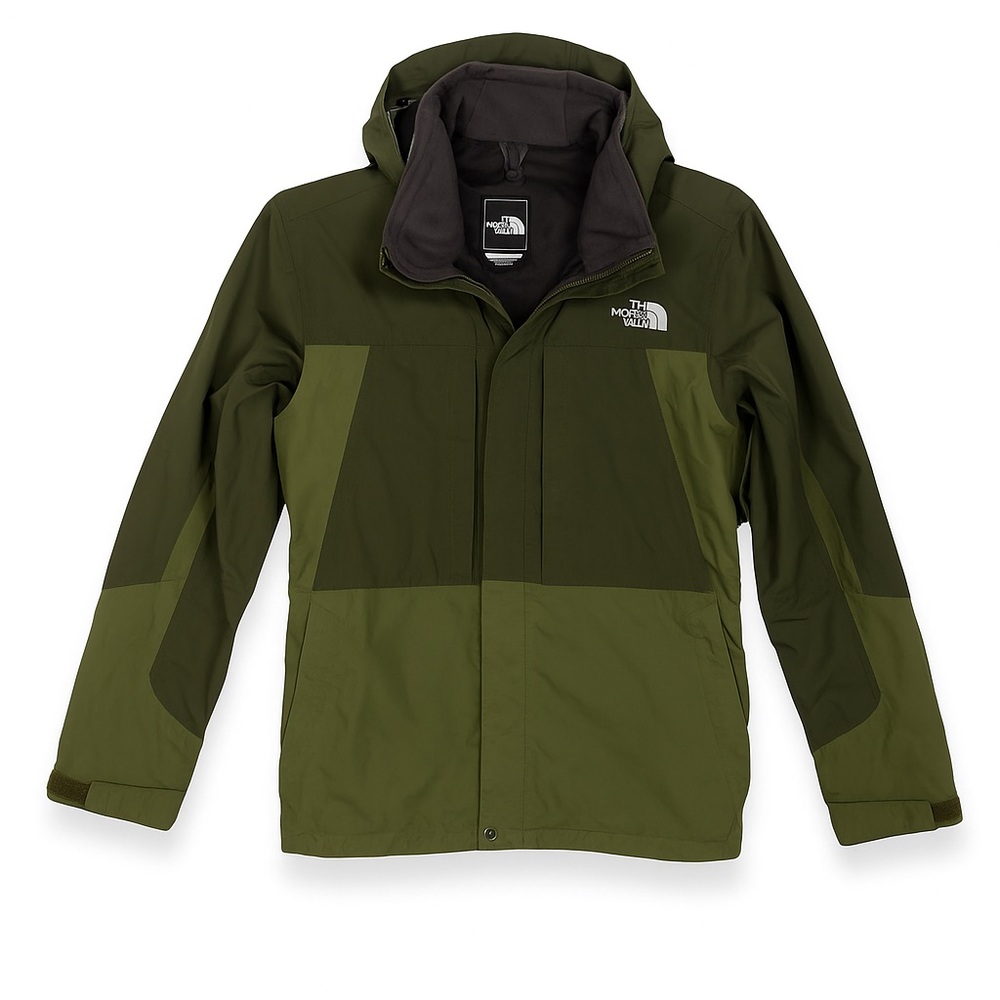 The North Face Men's Green Rain Jacket